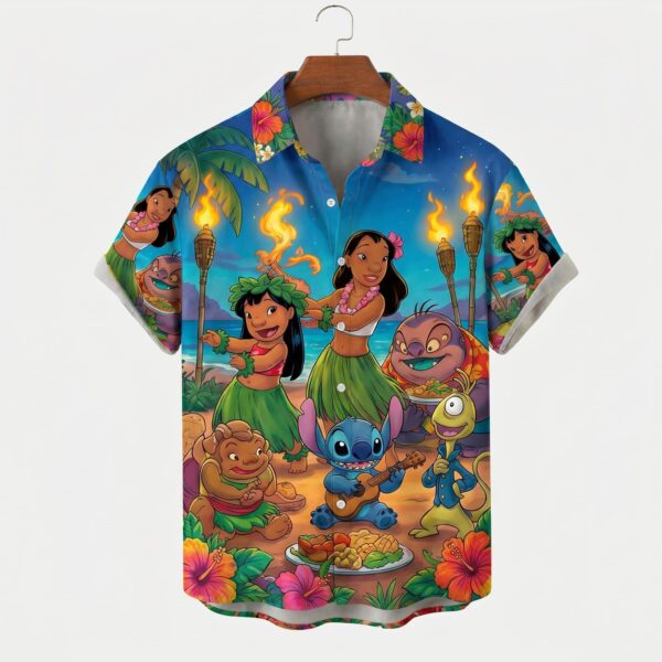 Lilo & Stitch Hawaiian Shirt - THK127972