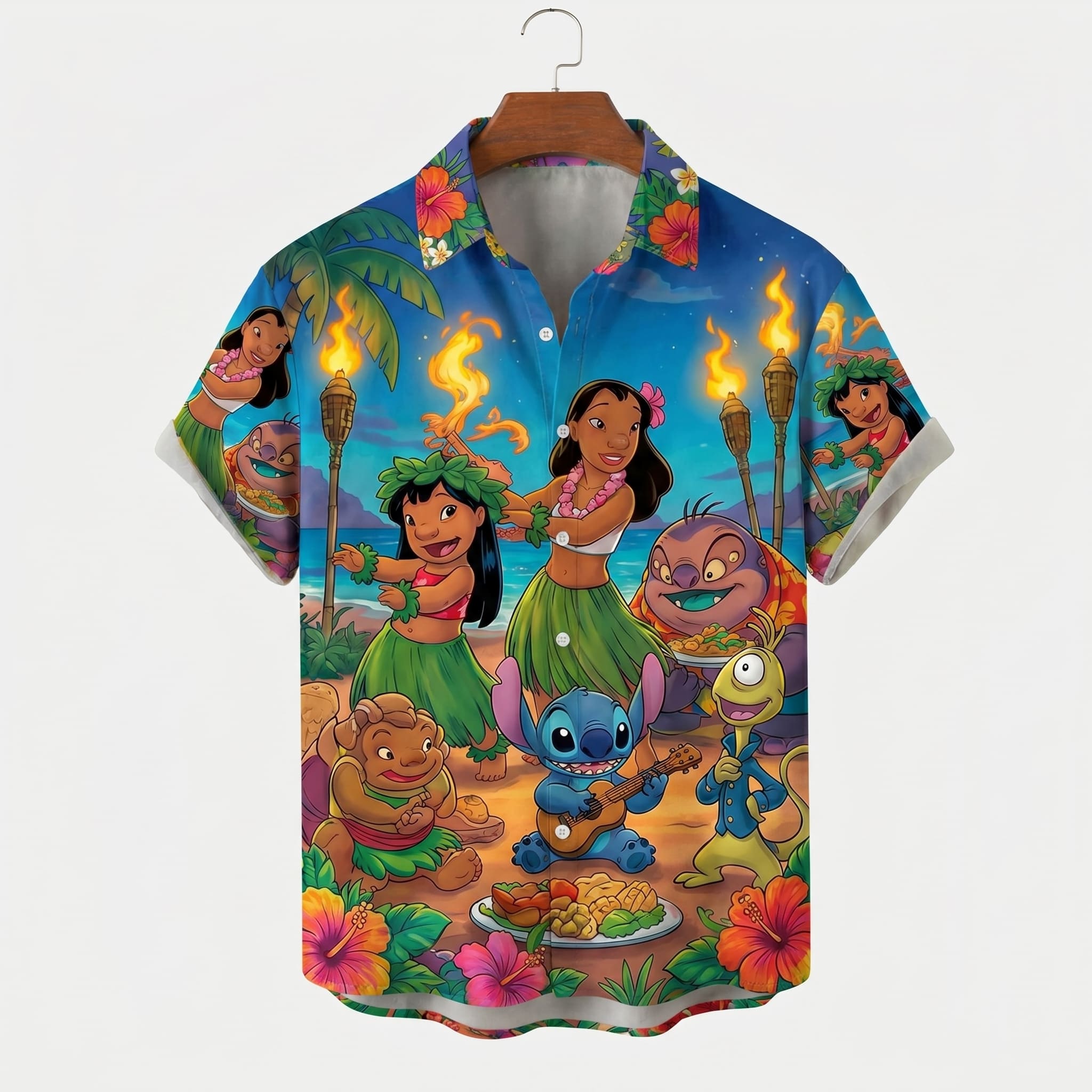 Lilo & Stitch Hawaiian Shirt - THK127972