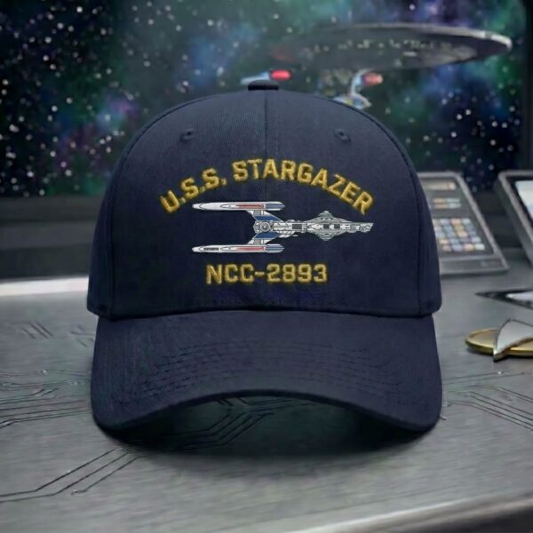 Premium Star Trek U.S.S. Stargazer NCC-2893 Embroidery Cap - Image 3