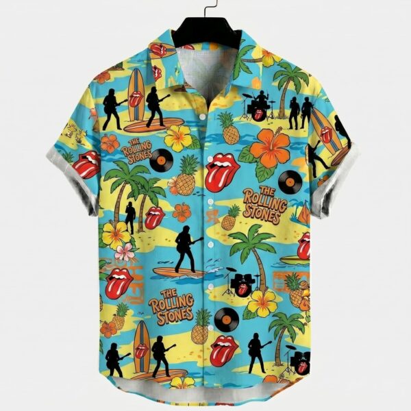 The Rolling Stones Hawaiian Shirt - THK128296