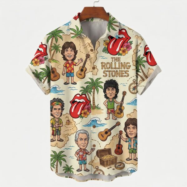 The Rolling Stones Hawaiian Shirt - THK128276