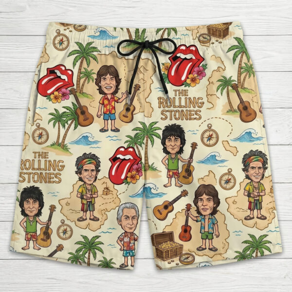 Alternative view of The Rolling Stones Hawaiian Shirt - THK128276
