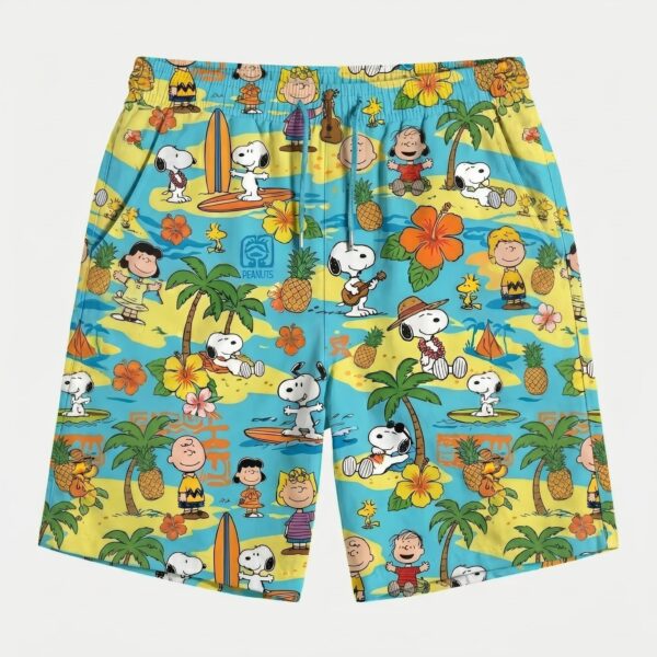 Alternative view of Snoopy Hawaiian Shirt - THK128279