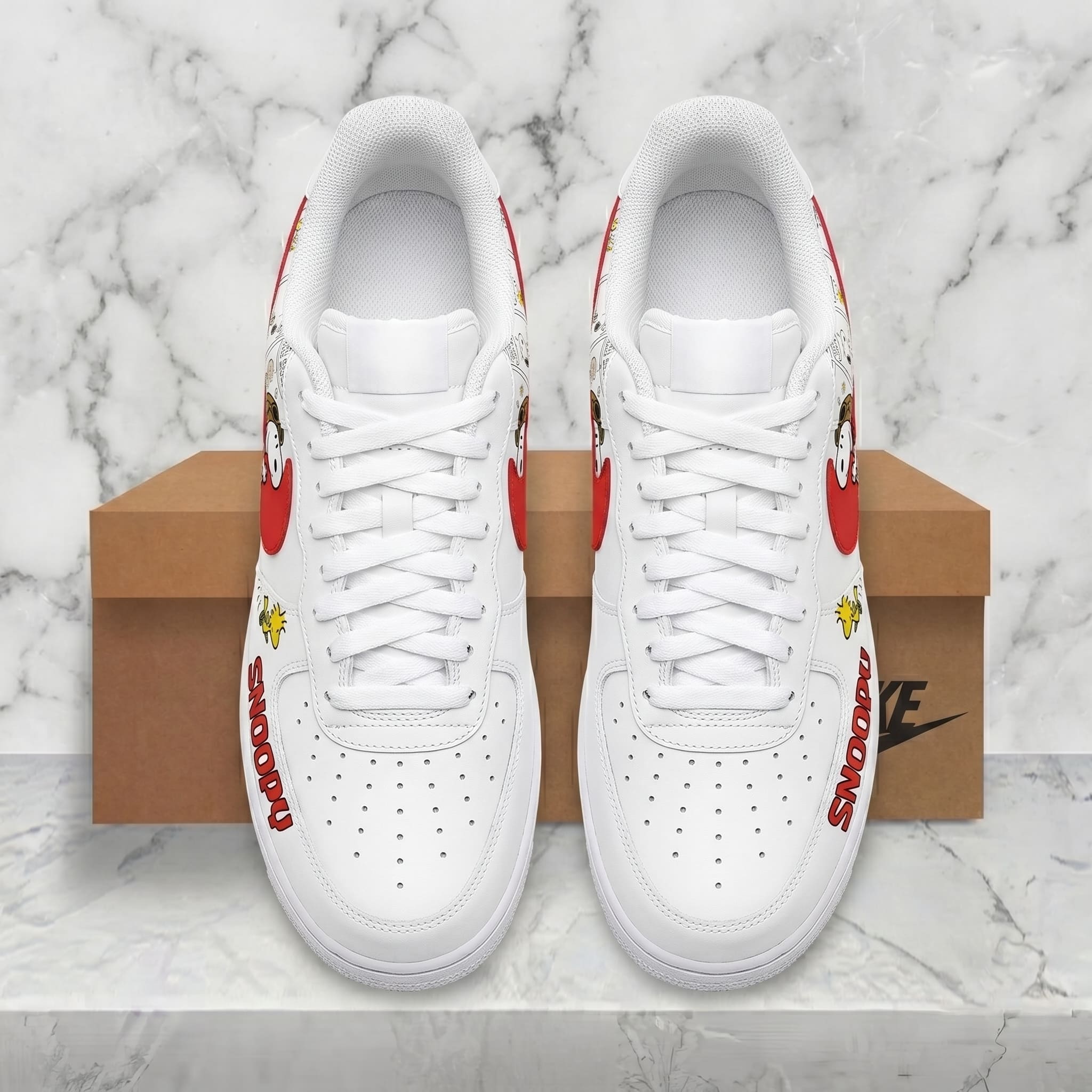 Snoopy Air Low-Top Sneakers Shoes-THK128337 - Image 2