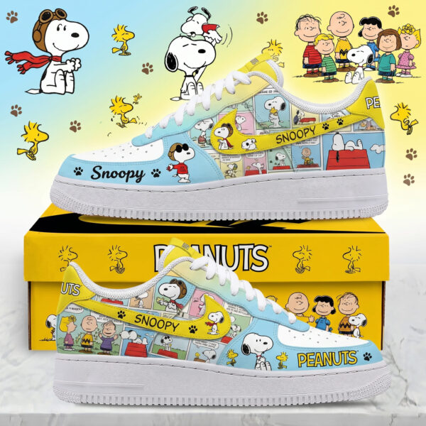 Snoopy Air Low-Top Sneakers Shoes-THK128330