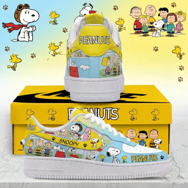 Alternative view of Snoopy Air Low-Top Sneakers Shoes-THK128330