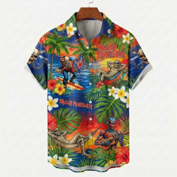 Iron Maiden Hawaiian Shirt-THK128355