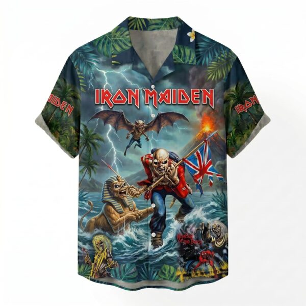 Iron Maiden Hawaiian Shirt-THK128350