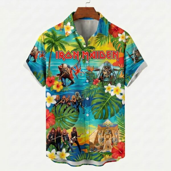 Iron Maiden Hawaiian Shirt-THK128362