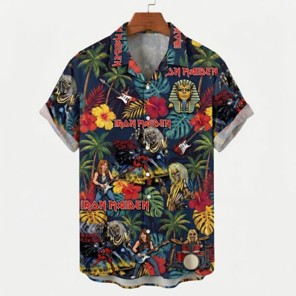 Iron Maiden Hawaiian Shirt-THK128384