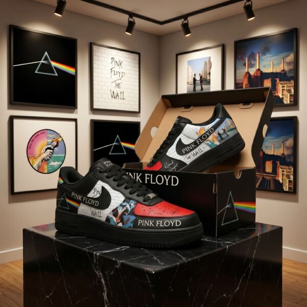 Alternative view of Pink Floyd Air Low-Top Sneakers Shoes