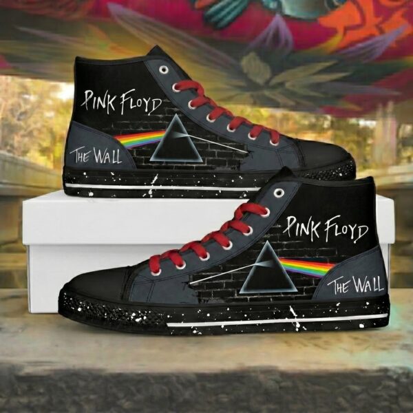 Alternative view of Pink Floyd Canvas Shoes-THK128777