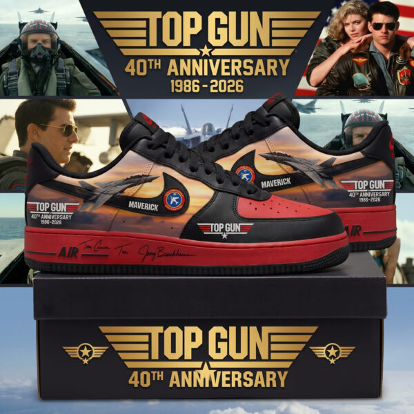 Alternative view of Top Gun 40th Anniversary Air Low-Top Sneakers Shoes - THK128859
