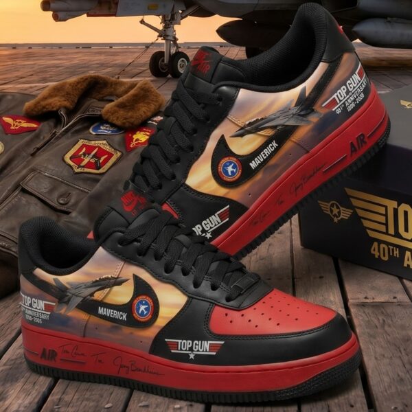 Top Gun 40th Anniversary Air Low-Top Sneakers Shoes - THK128859