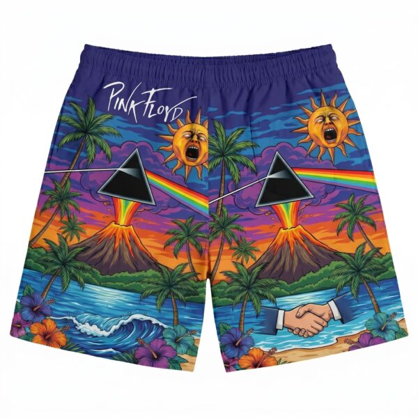 Alternative view of Pink Floyd Hawaiian Shirt-THK128947