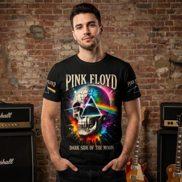 Alternative view of Pink Floyd 3D T-Shirt-THK129069