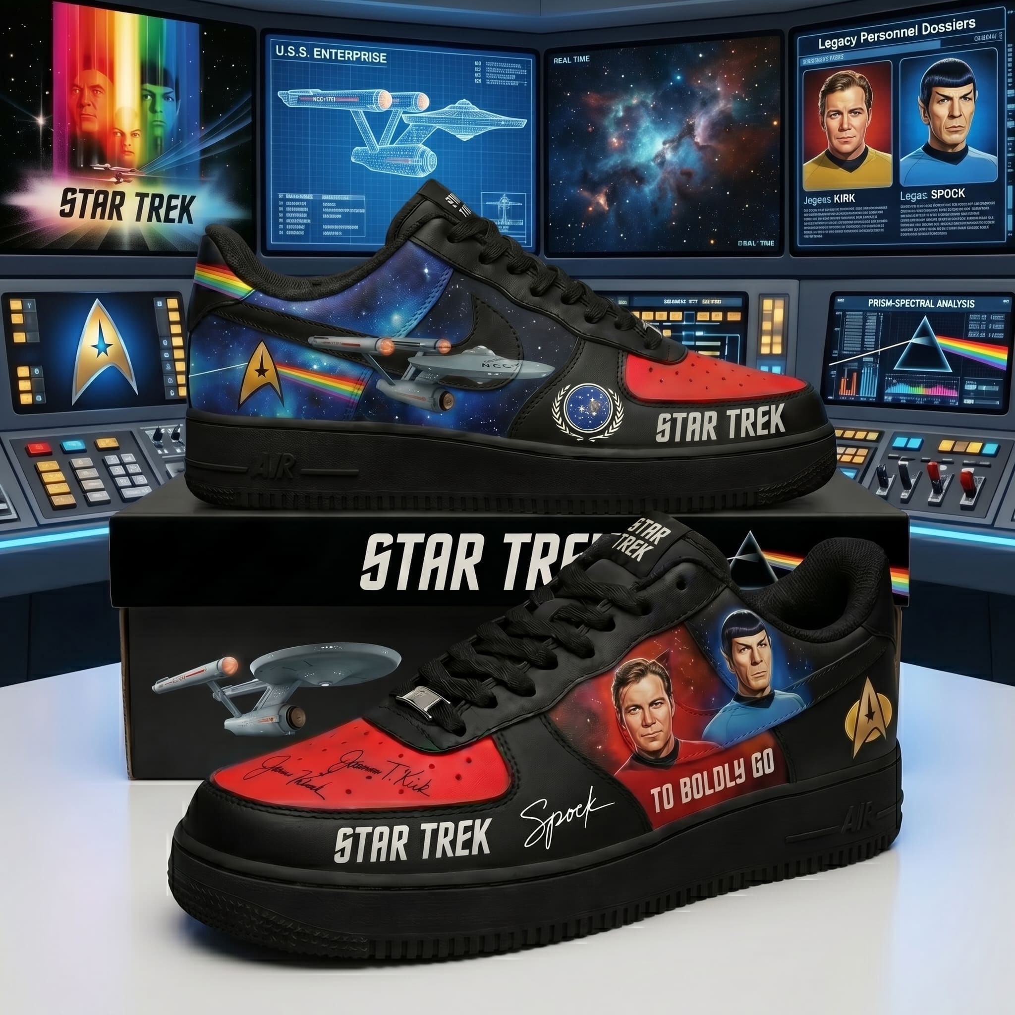 Star Trek Air Low-Top Sneakers Shoes-THK129150