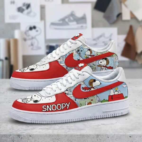 Snoopy Air Low-Top Sneakers Shoes-THK129457