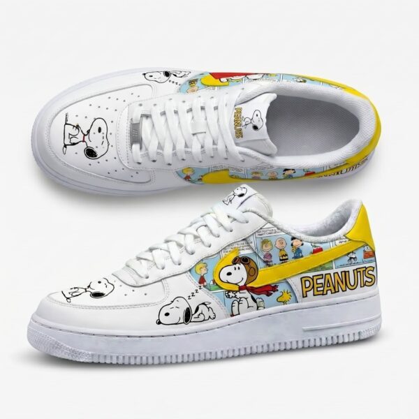 Alternative view of Snoopy Air Low-Top Sneakers Shoes-THK129456