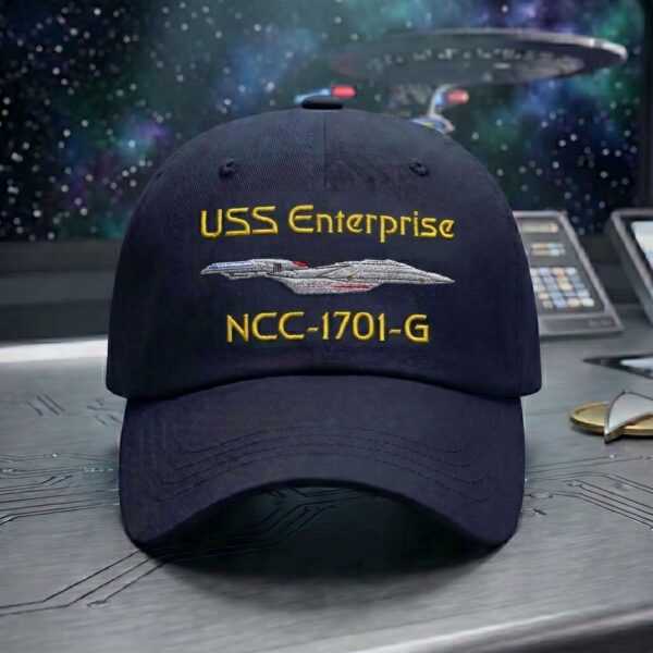 Premium Star Trek U.S.S Enterprise NCC-1701-G Embroidery Cap - THK129452 - Image 3