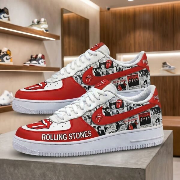 The Rolling Stones Low-Top Sneakers Shoes