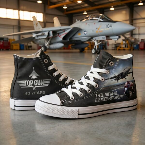 Top Gun Canvas Shoes-THK129478 - Image 3