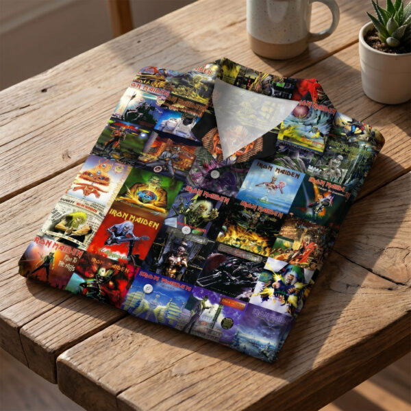 Iron Maiden Hawaiian Shirt - THK129664 - Image 4