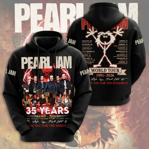 Alternative view of Pearl Jam 3D Apparel