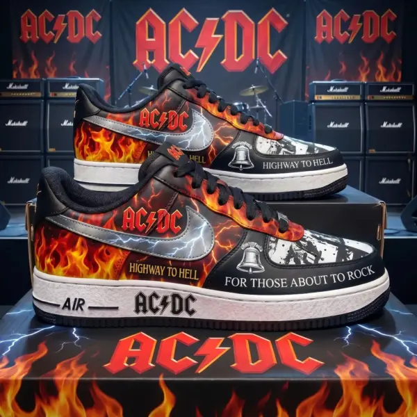 AC/DC Air Low-Top Sneakers Shoes