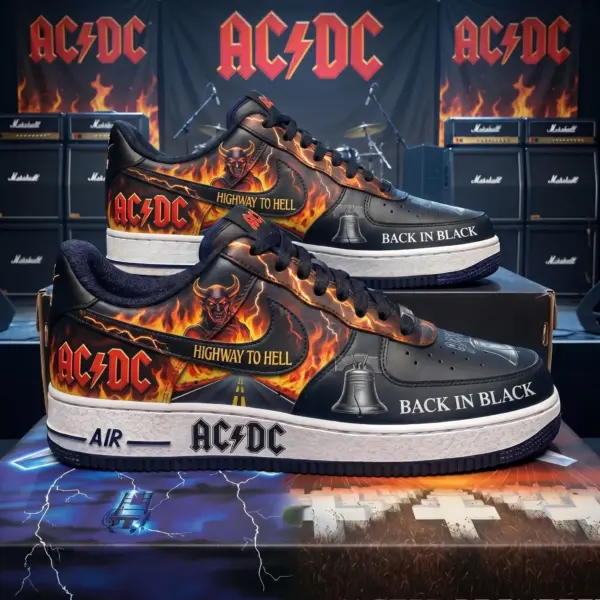 AC/DC Air Low-Top Sneakers Shoes -THK130719