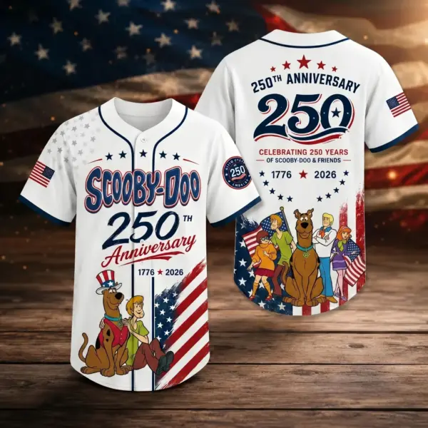 Scooby-Doo 250 Years of America Baseball Jersey - THK130762