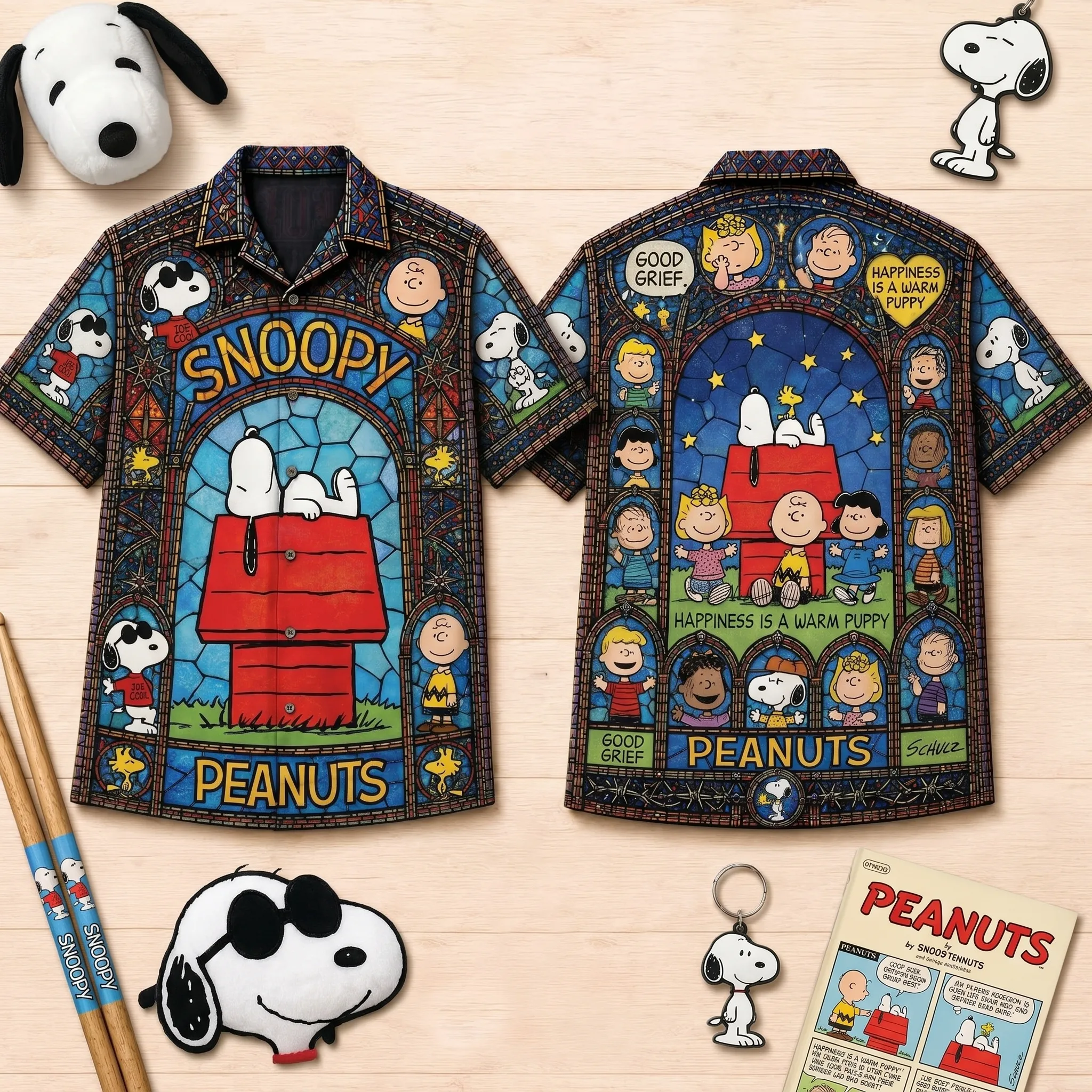 Premium Snoopy Vintage Hawaiian Shirt - THK131692