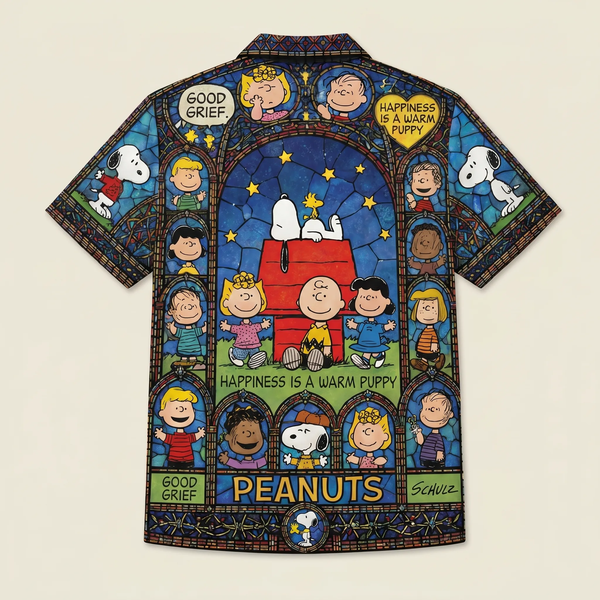 Premium Snoopy Vintage Hawaiian Shirt - THK131692 - Image 3