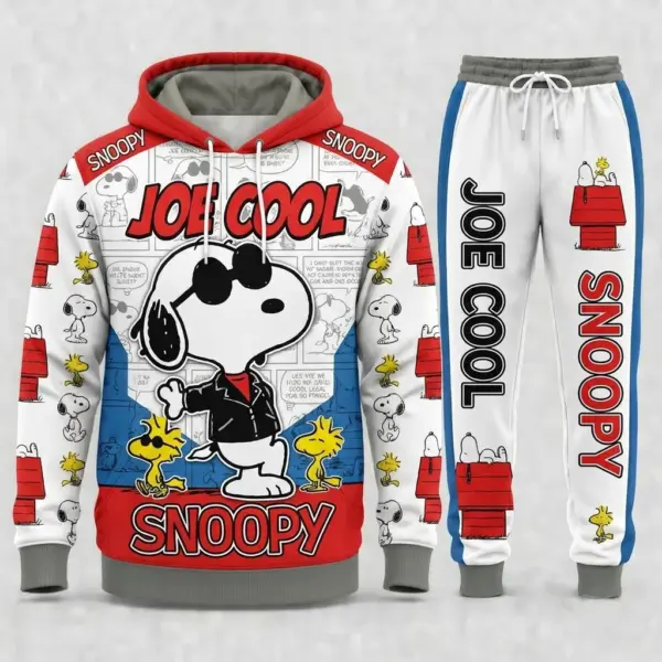 Snoopy Joe Cool Hoodie Set-THK135505