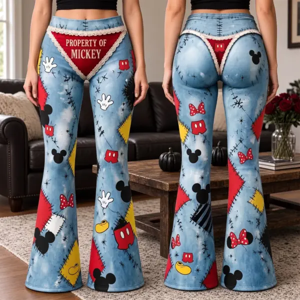 Mickey Flare Leggings-THK136096
