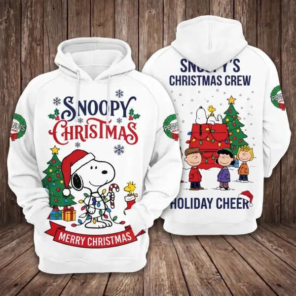 Snoopy Christmas 3D Hoodie-THK136111
