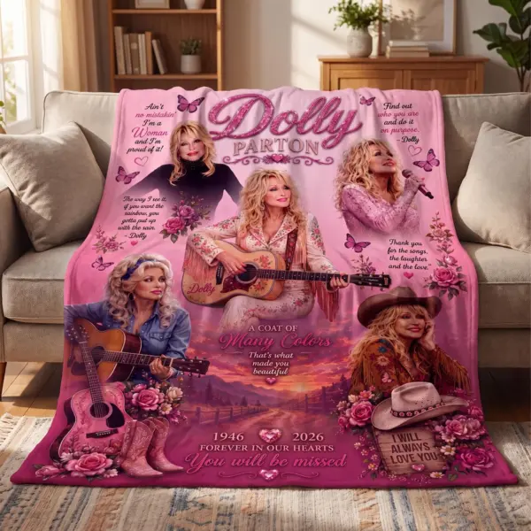 Dolly Parton Memorial Quilt Bedding Set-THK136322 - Image 3