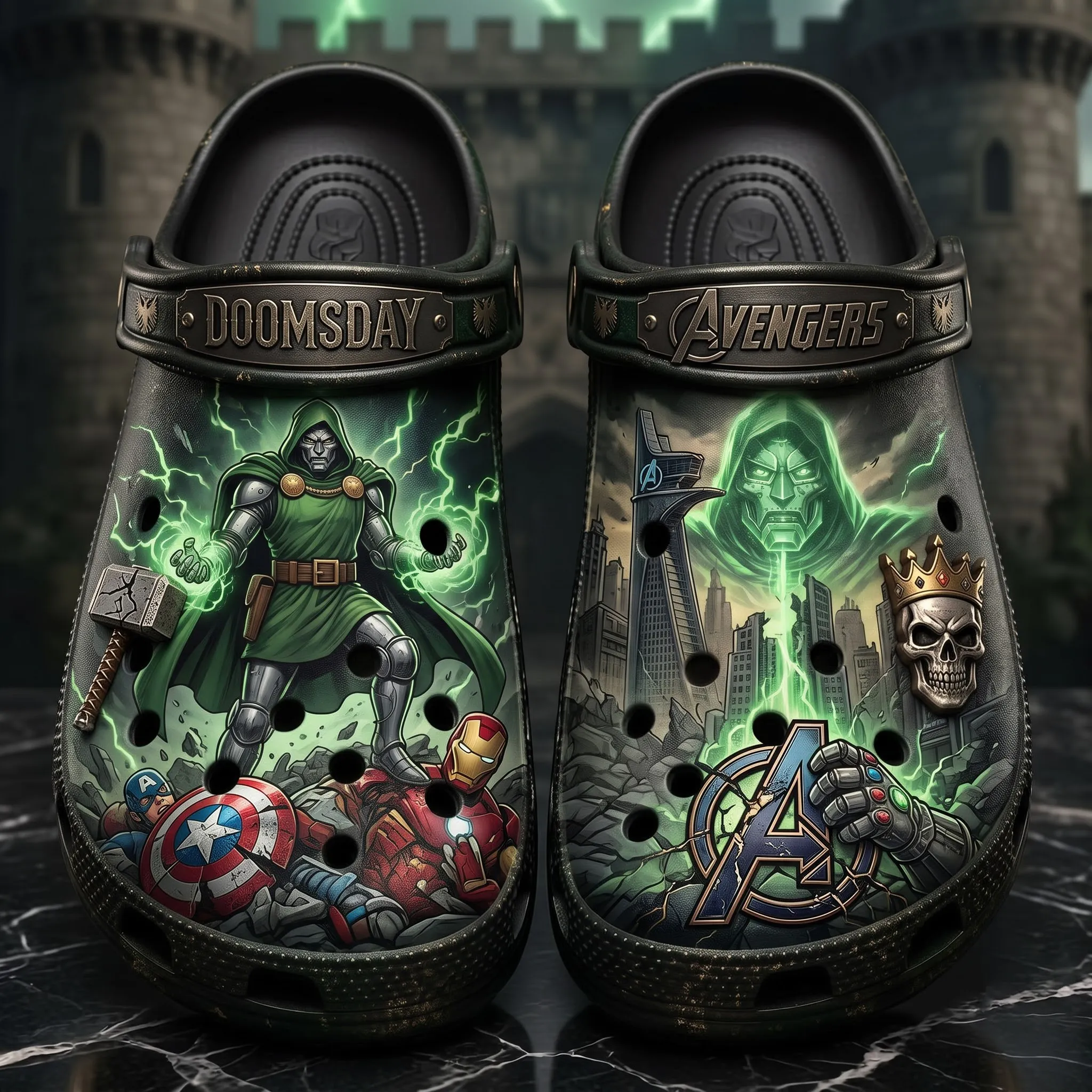 Avengers Doomsday Crocs Clog-THK136900