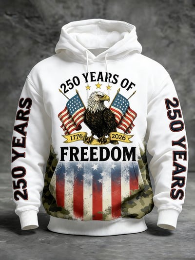 Men's 250th Anniversary of the Founding of the United States Hoodie -THK122339