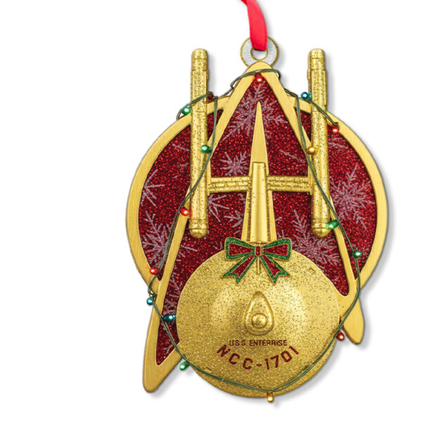 Star Trek U.S.S. Enterprise NCC-1701 Christmas Ornament - Image 5