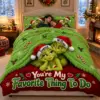 Personalized You Are My Favorite Thing To Quilt Bedding Set