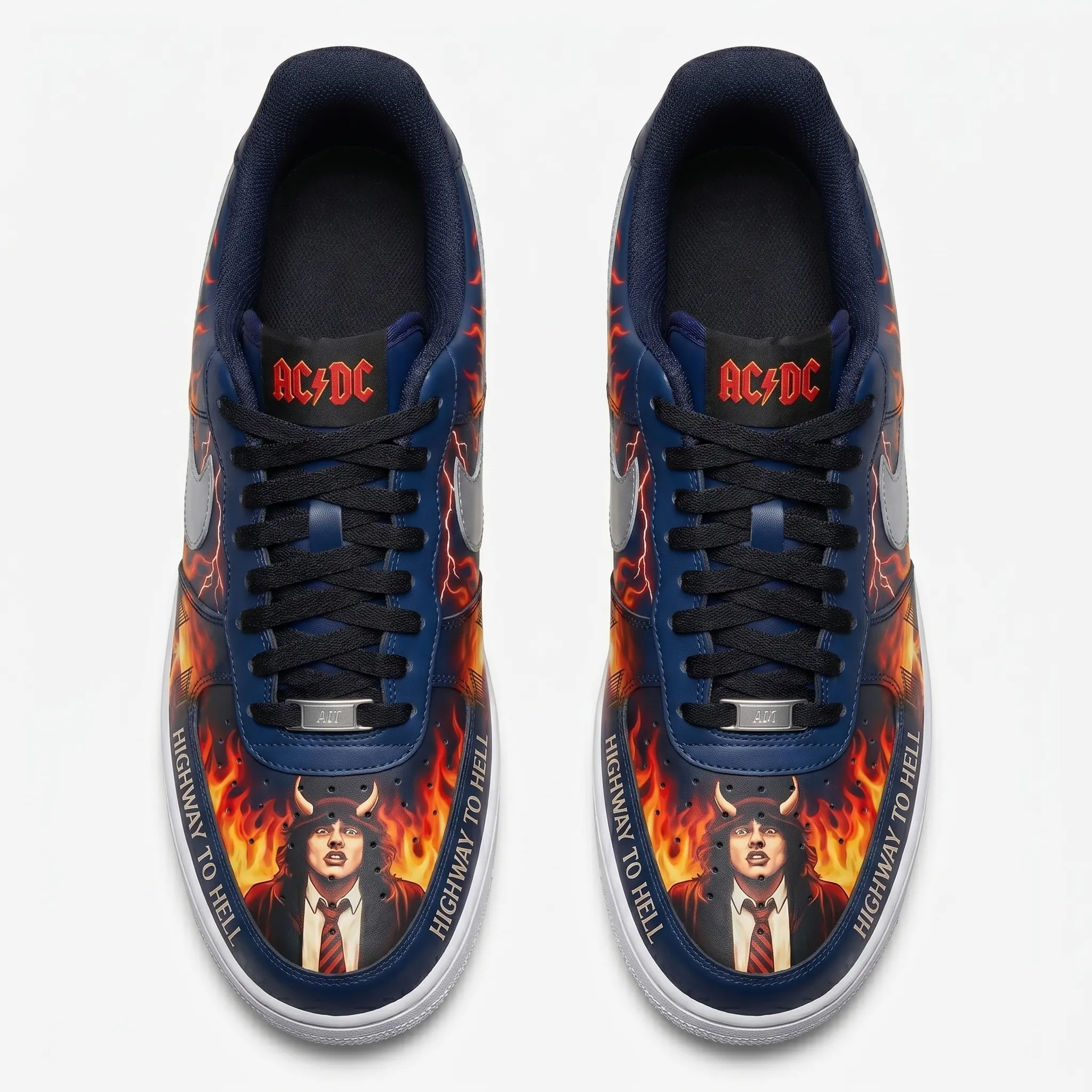 AC/DC Air Low-Top Sneakers Shoes -THK130720 - Image 2