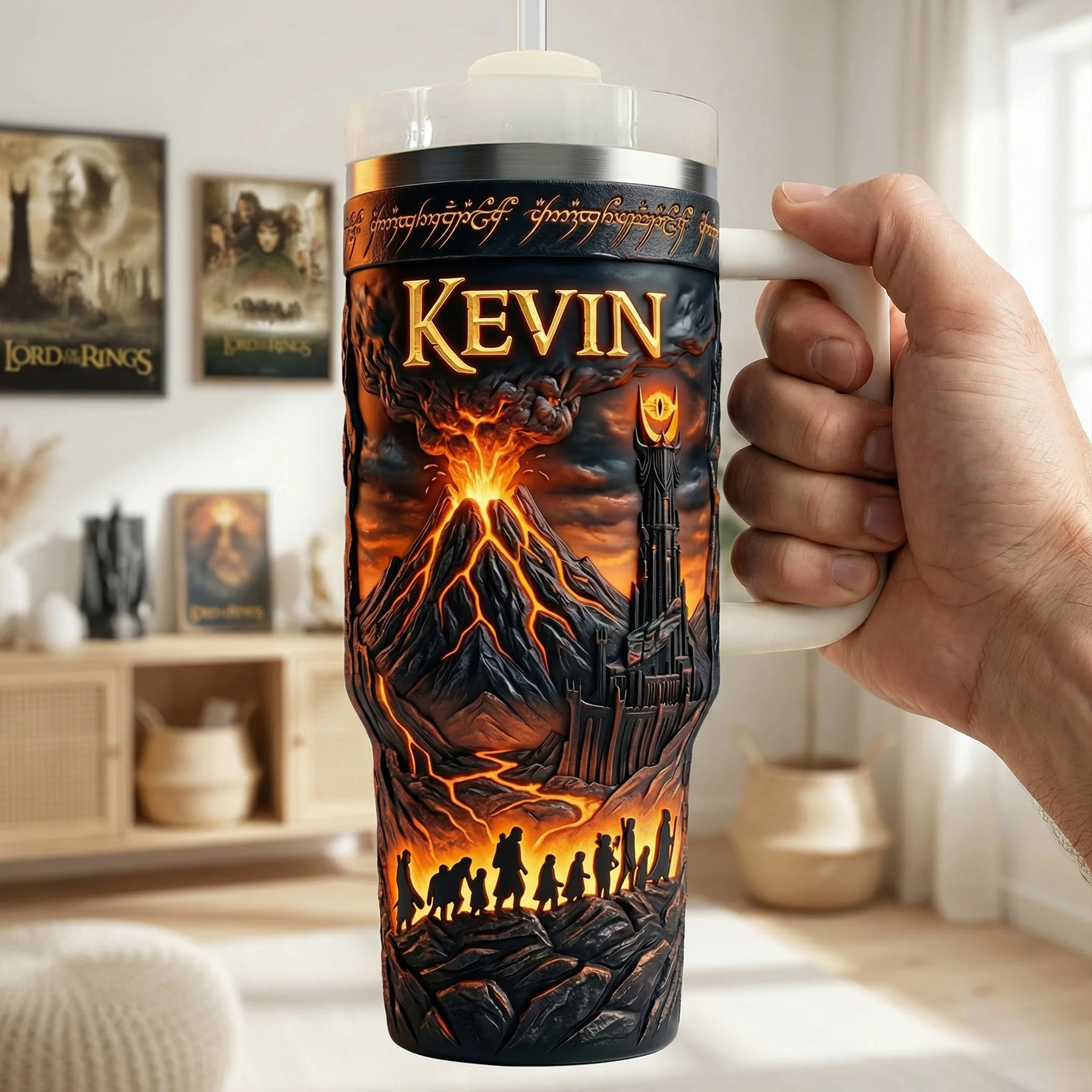 Personalized The Lord of the Rings 40oz Stanley Tumbler - Image 2