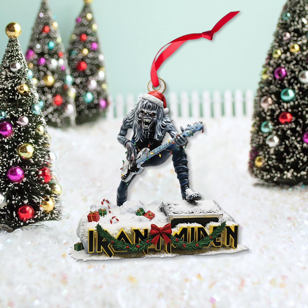 Iron Maiden Fear of the Dark Christmas Ornament - Image 3