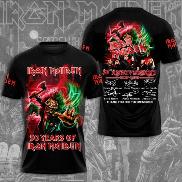 IRM Band 50th Anniversary 2025 3D Apparel &ndash; THK116719