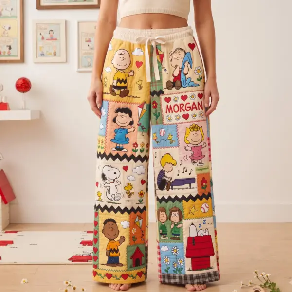 Personalized Snoopy Pajama Set-THK136173 - Image 4