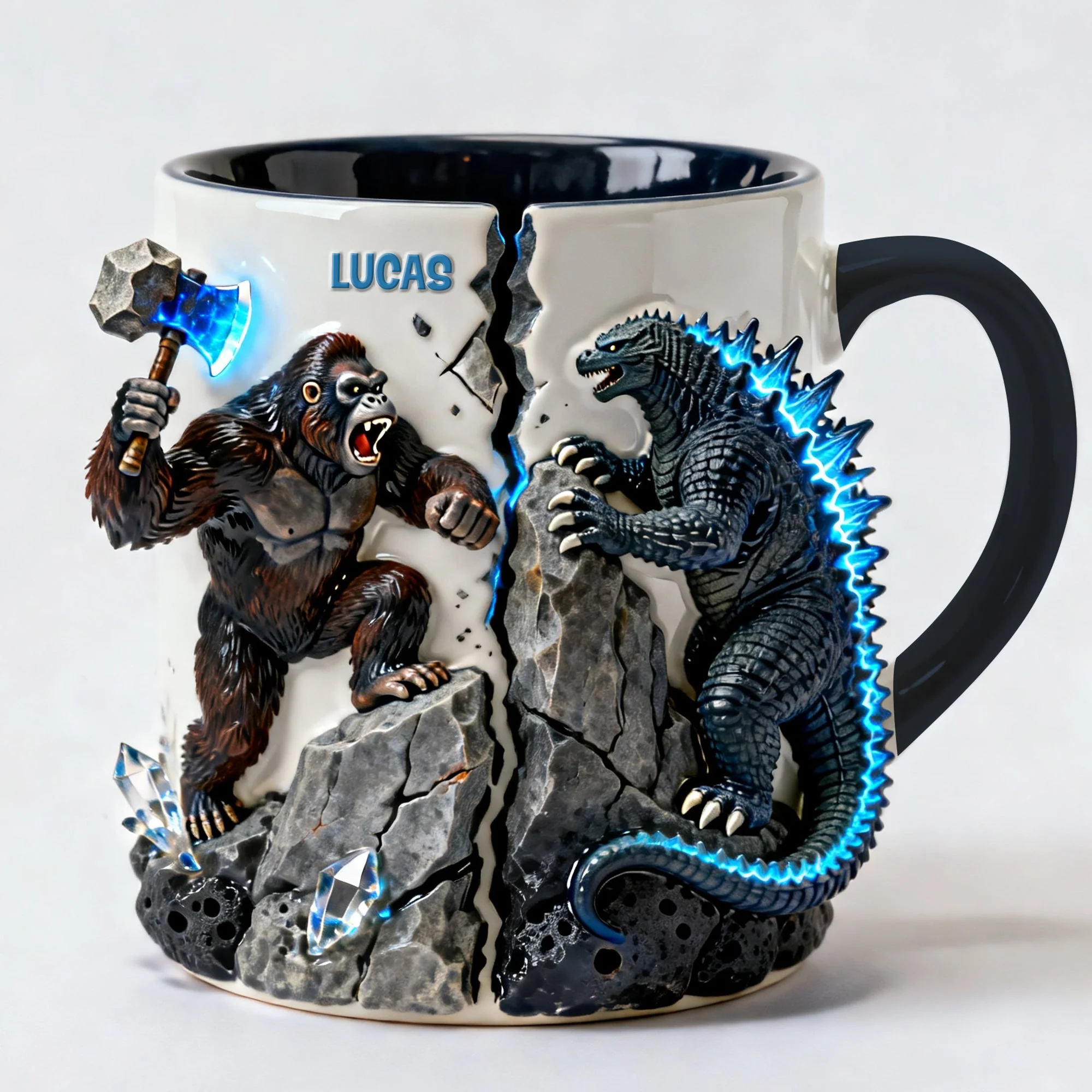 Personalized Godzilla Coffee Mug
