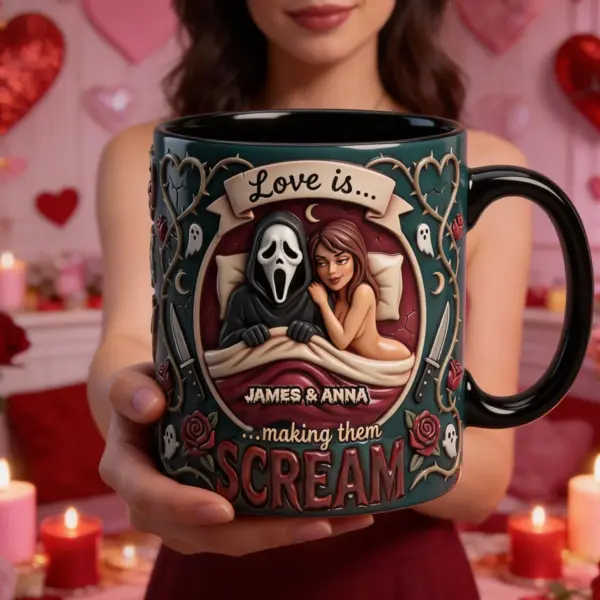 Naughty Couple Accent Mug - Image 3