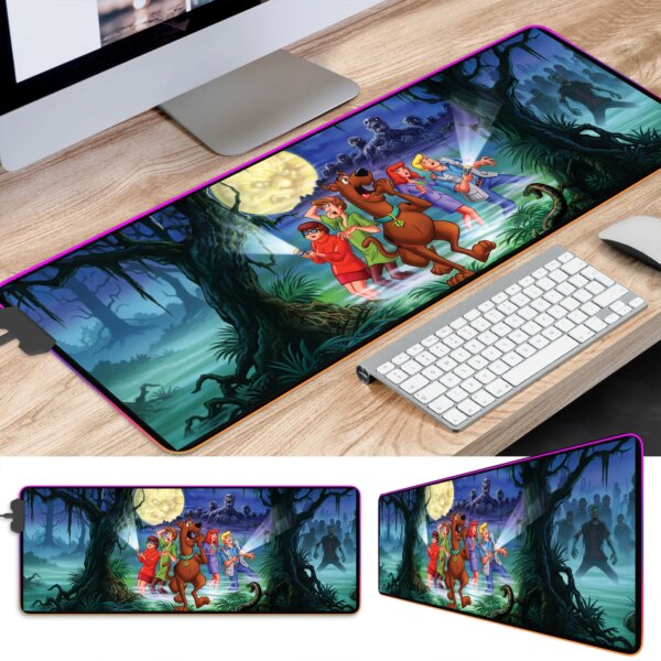 Scooby-Doo On Zombie Island LED Desk Mat - Image 3