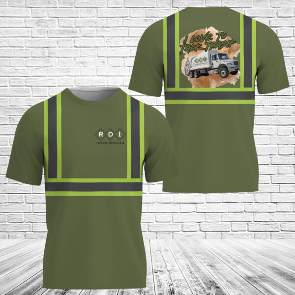 Richard's Disposal Reflective 3D T-Shirt Version 2